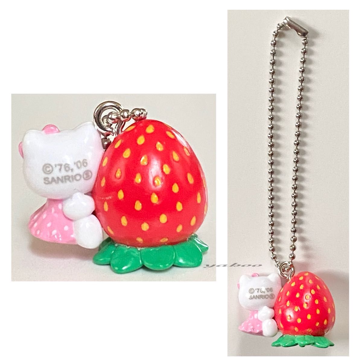 ご当地キティ 福岡限定 博多あまおう 2006 ハローキティストラップ