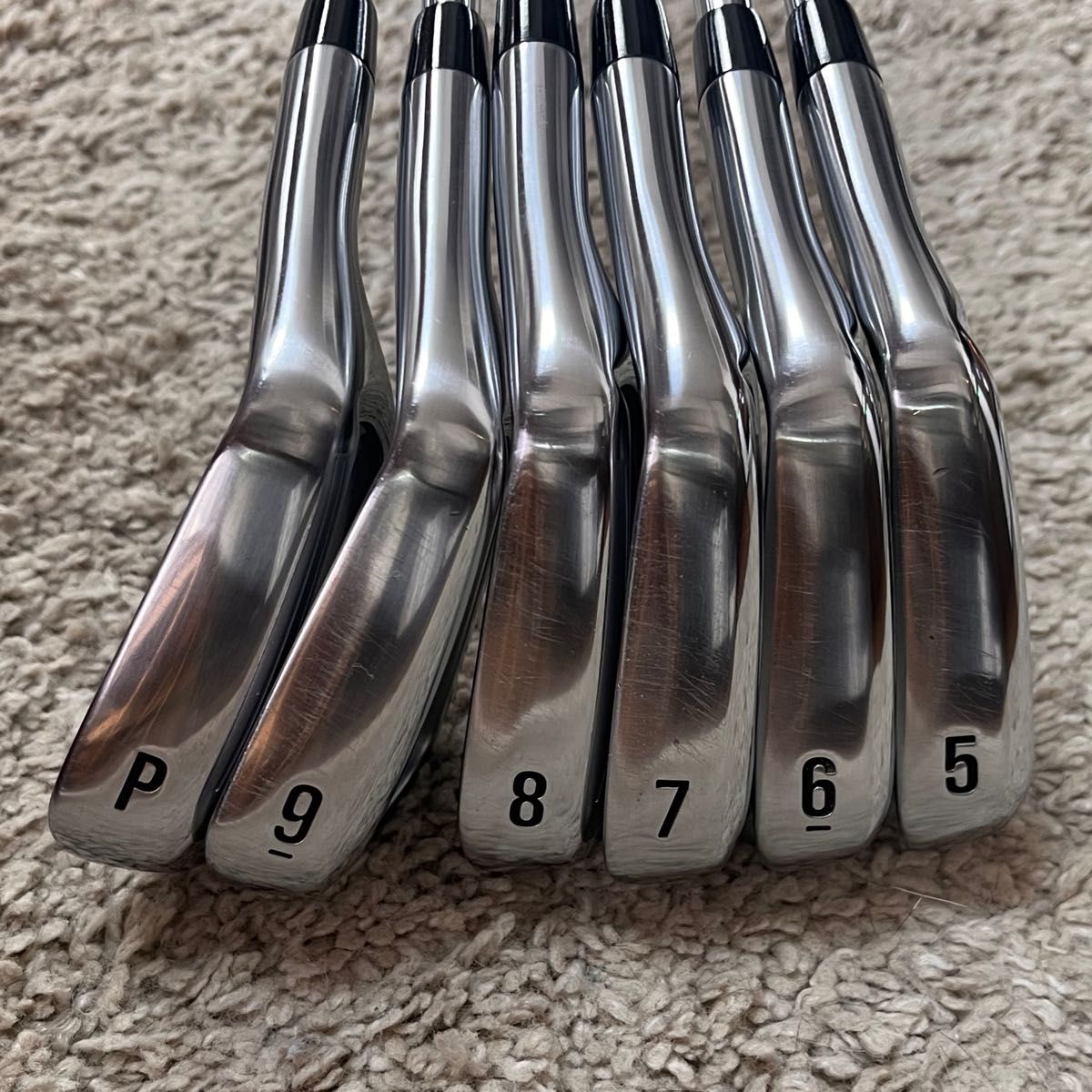 極上品】Callaway X forged DG MID115 S200 純正グリップ #5〜#P 6本