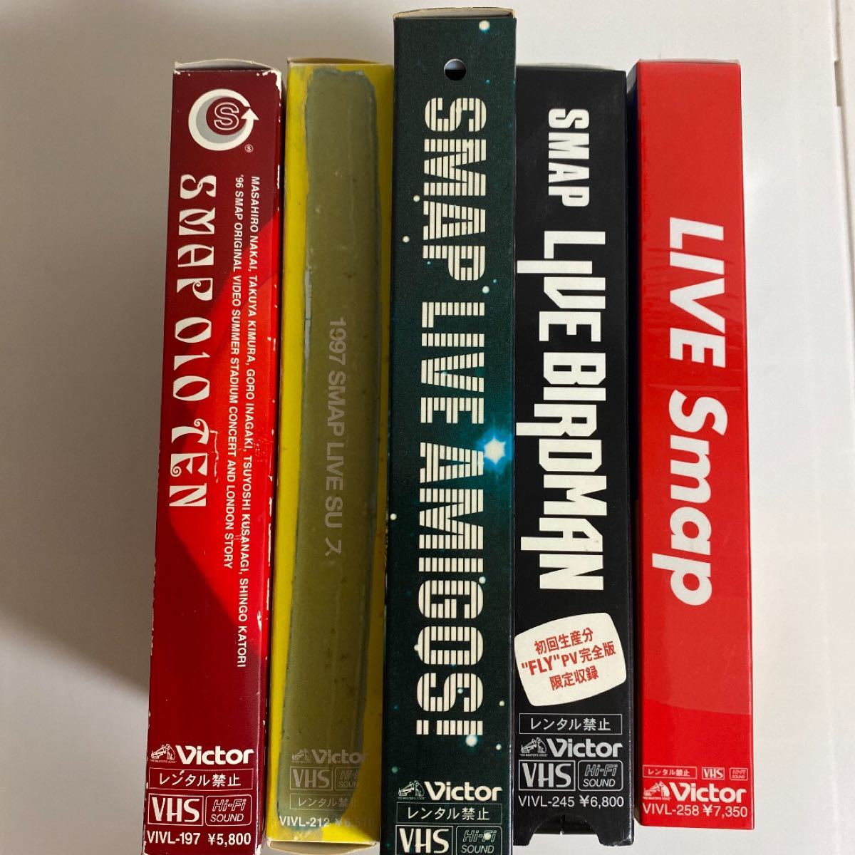 VHS】SMAP ライブビデオ 5本セット｜Yahoo!フリマ（旧PayPayフリマ）