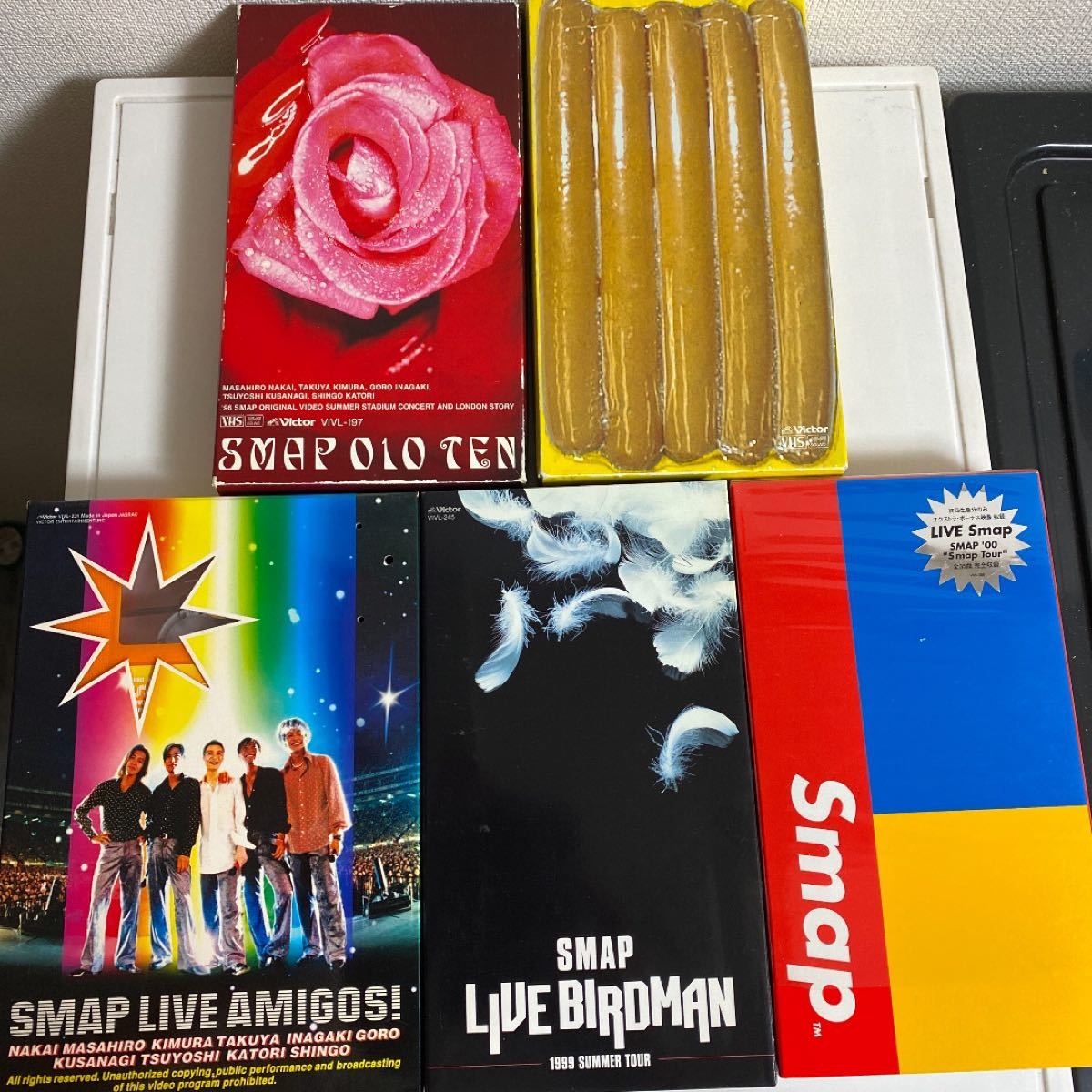 VHS】SMAP ライブビデオ 5本セット｜Yahoo!フリマ（旧PayPayフリマ）