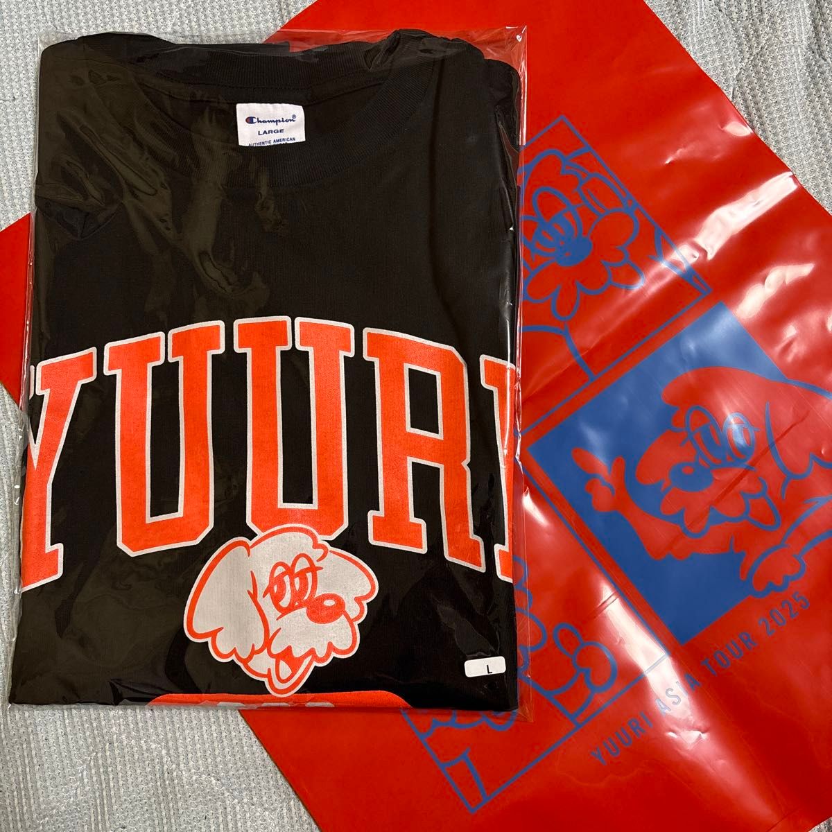 優里 受注生産 Tシャツ Lサイズ チャンピオン 販売終了品 受注生産限定