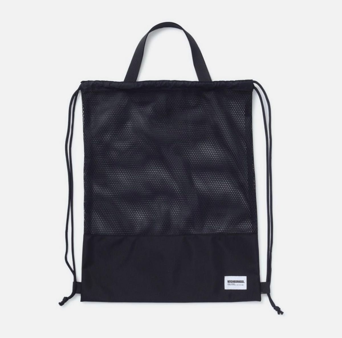Neighborhood MESH DRAWSTRING TOTE BAG ナップサック ショルダー