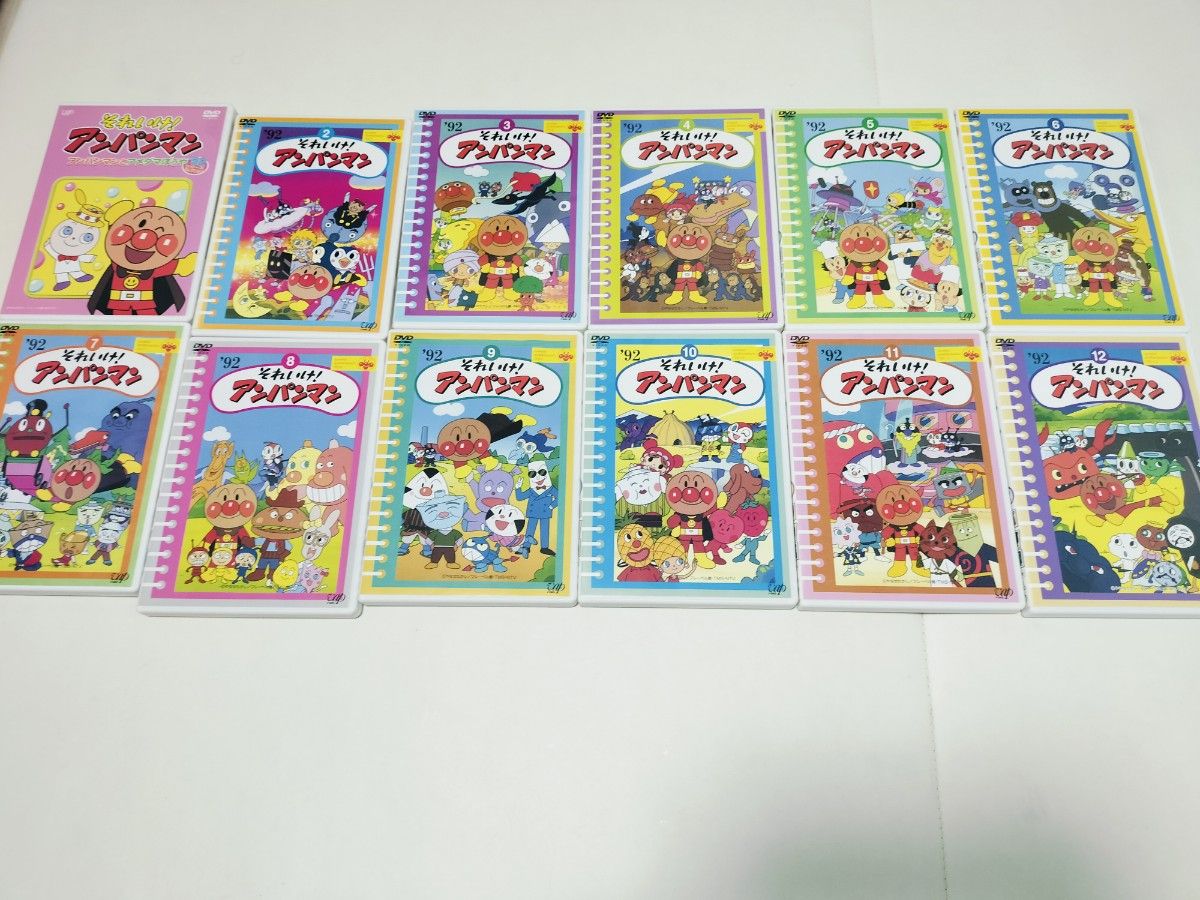 動作確認済み アンパンマン '92 DVD 全巻セット 1992年シリーズ