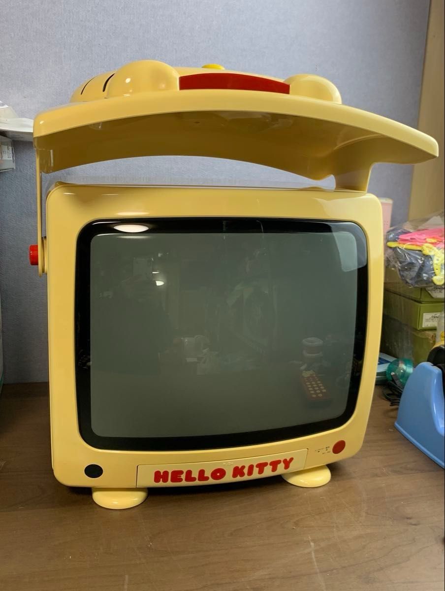 ハローキティ TV 1989年製 創業30周年記念限定品 ブラウン管テレビ