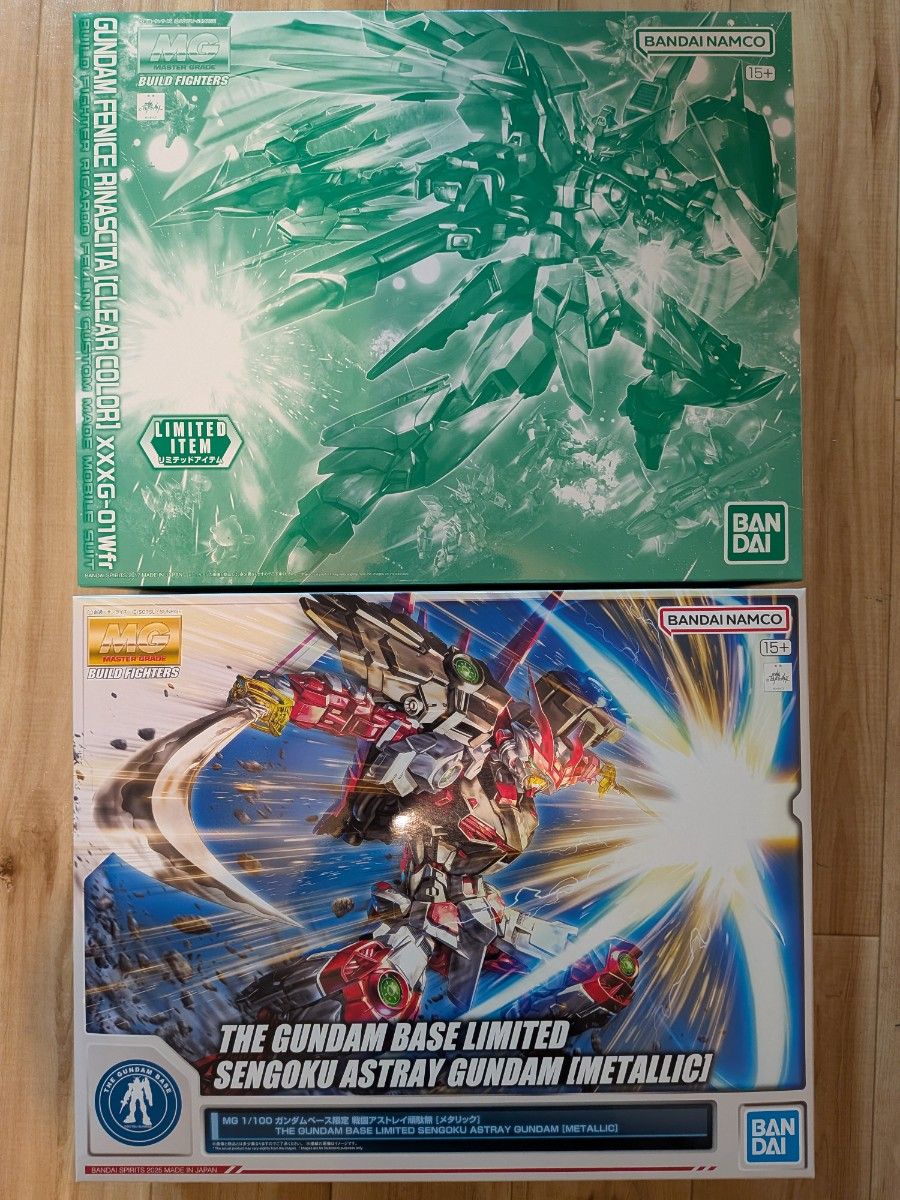 MG ガンダムベース限定 戦国アストレイガンダム メタリック＆フェ
