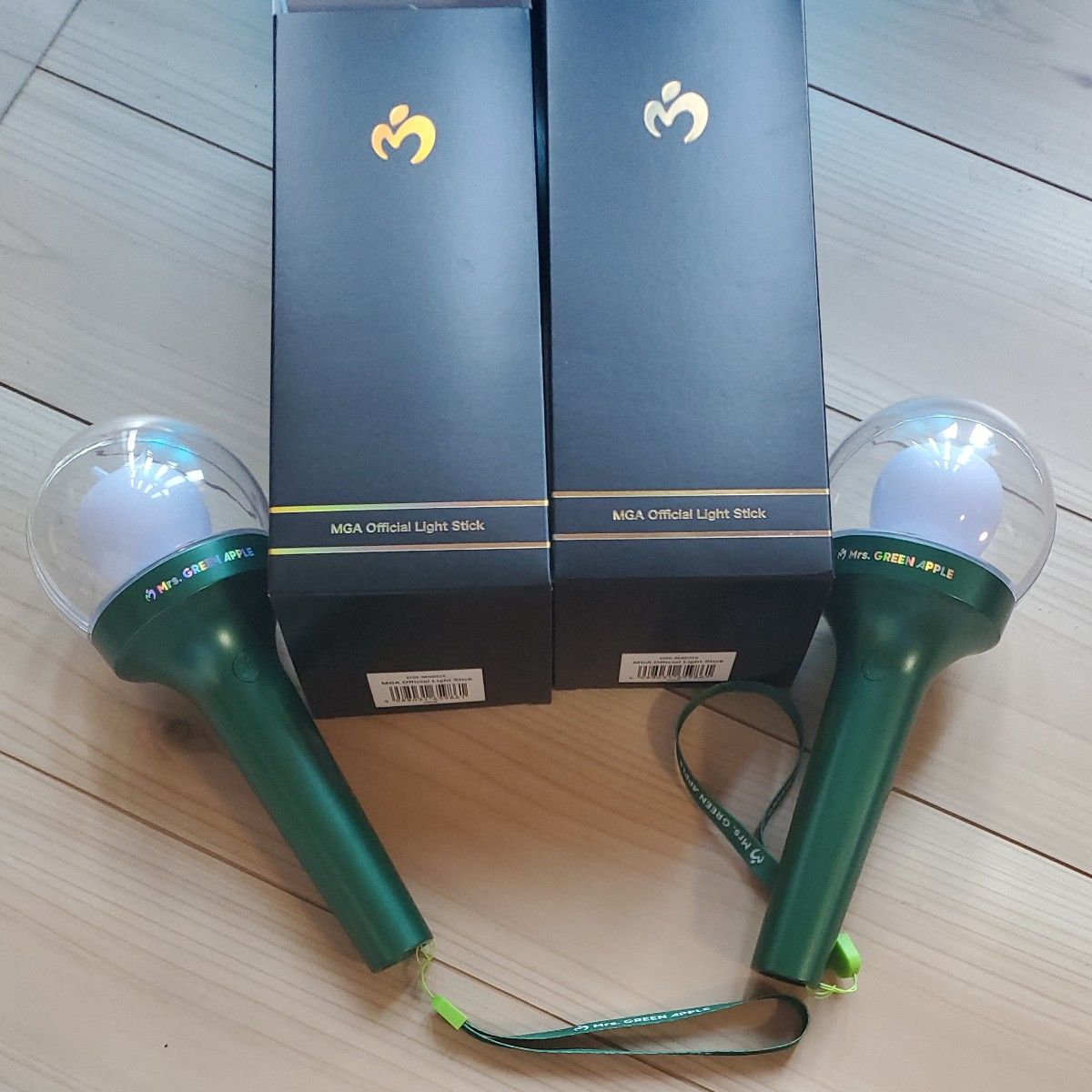 2本セットミセスグリーンアップル Mrs GREEN APPLE MGA Official Light