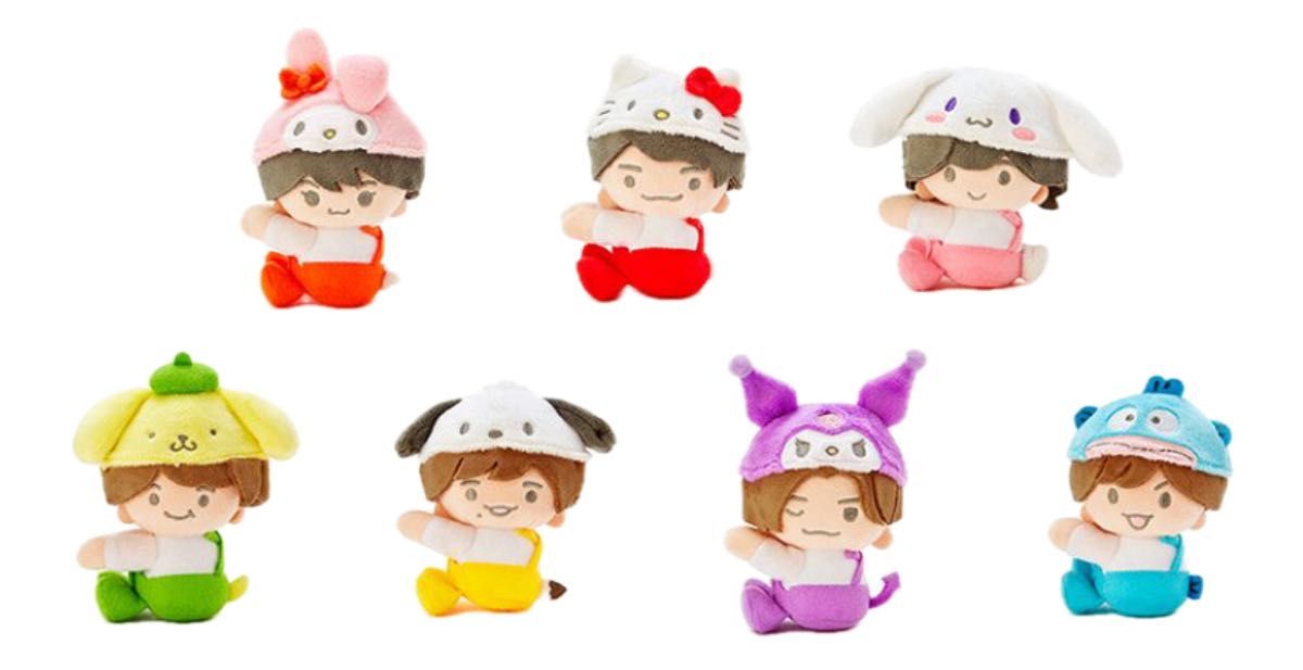 なにわ男子 サンリオキャラクターズ クリップマスコット 全7種｜Yahoo