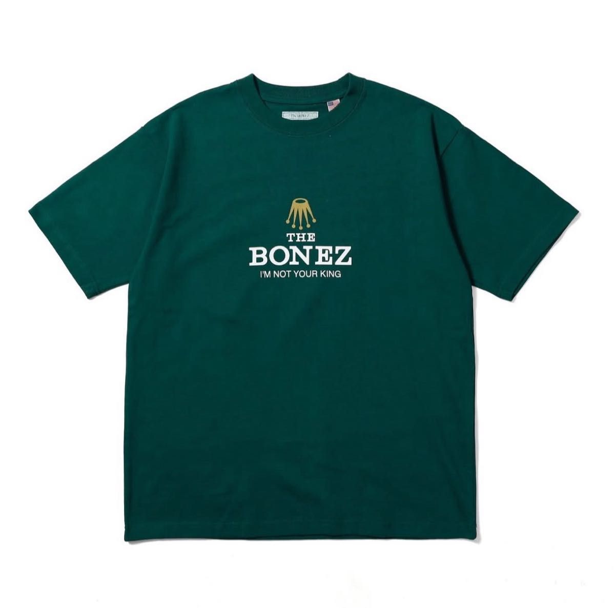 THE BONEZ CROWN tee Tシャツ L グリーン ボーンズ ツアーT｜Yahoo