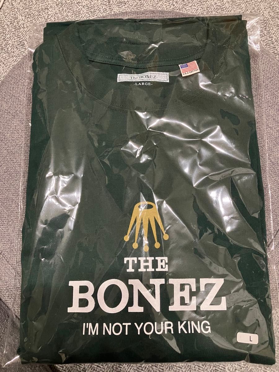 THE BONEZ CROWN tee Tシャツ L グリーン ボーンズ ツアーT｜Yahoo