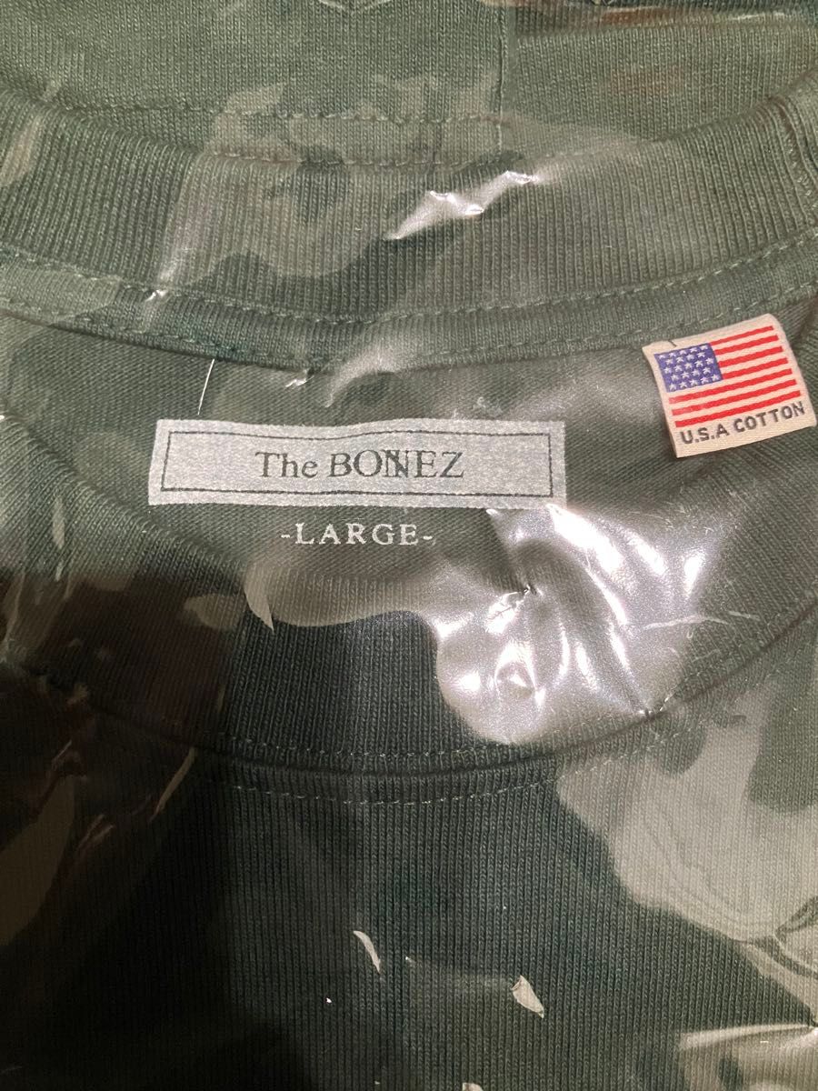 THE BONEZ CROWN tee Tシャツ L グリーン ボーンズ ツアーT｜Yahoo