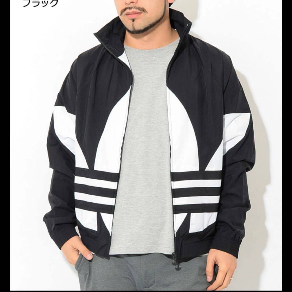 アディダス adidas ジャケット メンズ ビッグ トレフォイル トラック