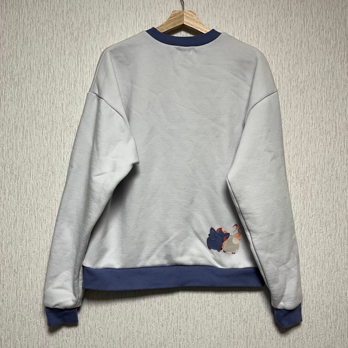 ポケモン にたものどうし もこもこアップリケスウェットトレーナー