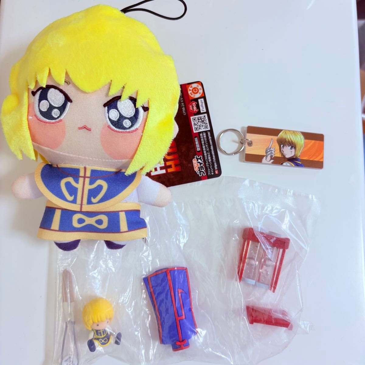 ハンターハンター クラピカ フィギュア リーメント キーホルダー