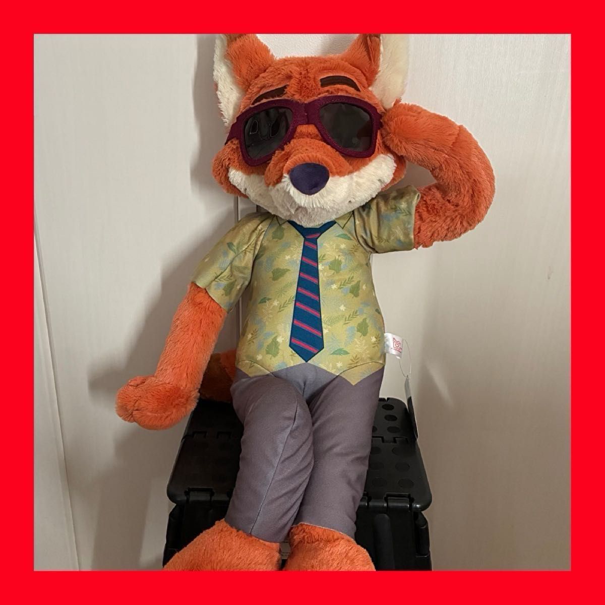 ディズニー ズートピア 超超BIGぬいぐるみ ニック/サングラス Zootopia