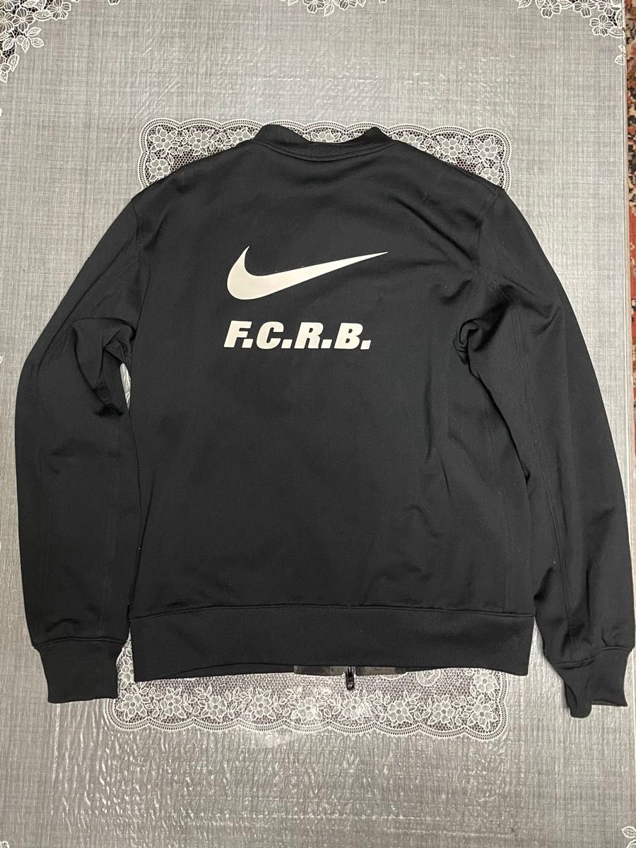 FCRB NIKE SDLN REVBL WARM UP JACKET S BLACK リバーシブル MA-1