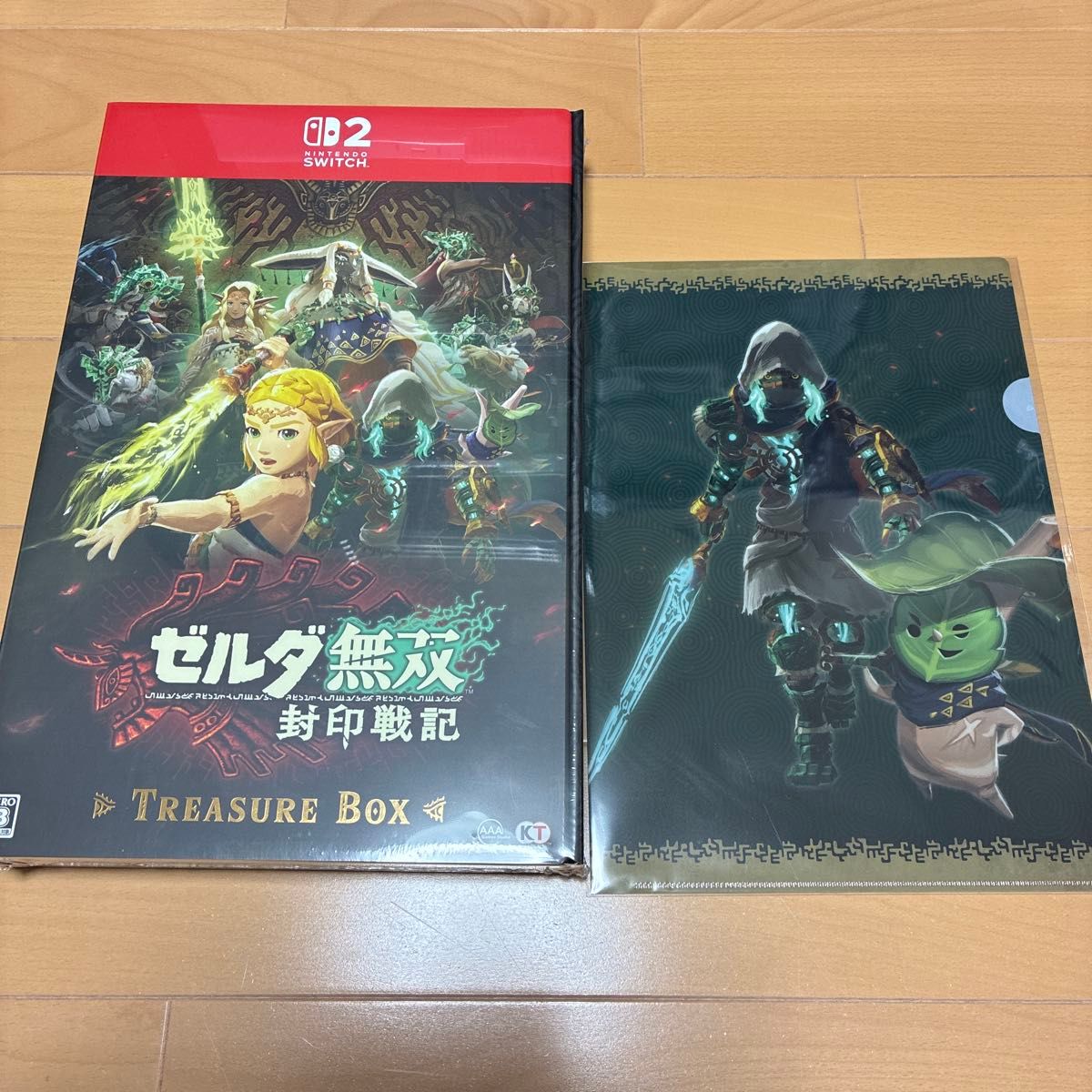 ゼルダ無双 封印戦記 TREASURE BOX switch2ソフト・特典付き 新品未