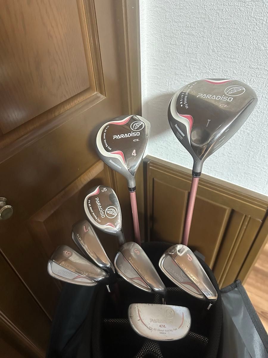 初心者推奨】 ブリヂストン PARADISO CL レディースゴルフクラブセット