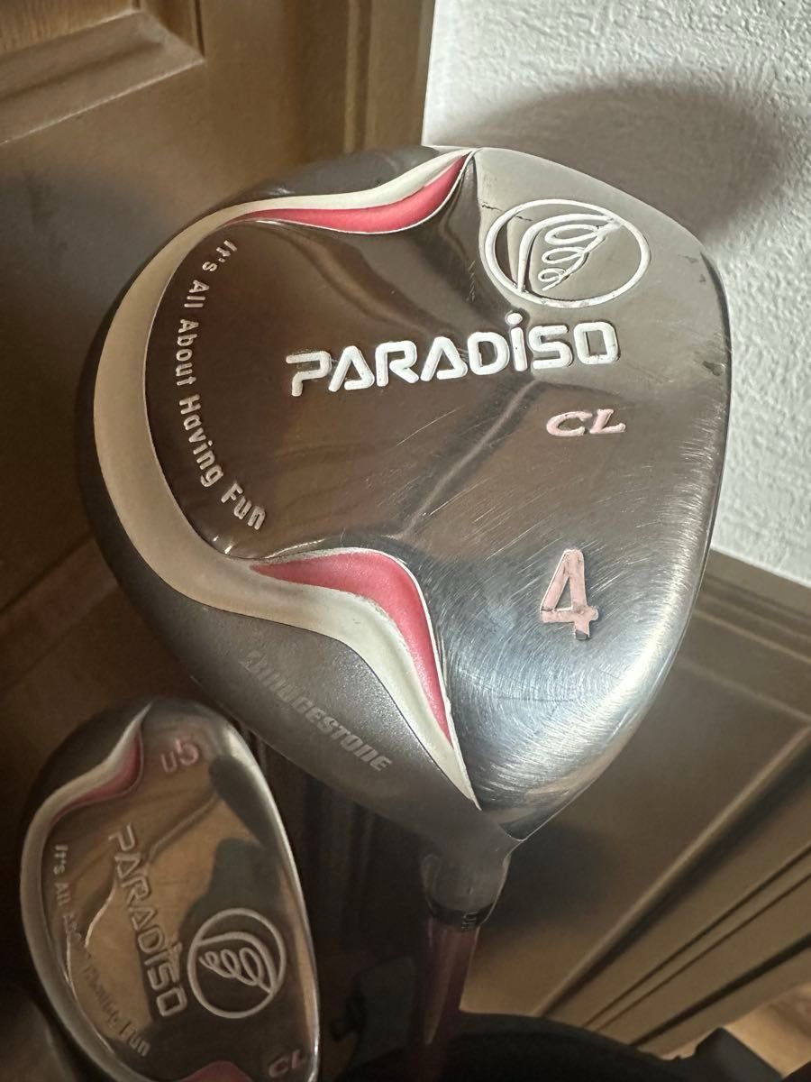 初心者推奨】 ブリヂストン PARADISO CL レディースゴルフクラブセット