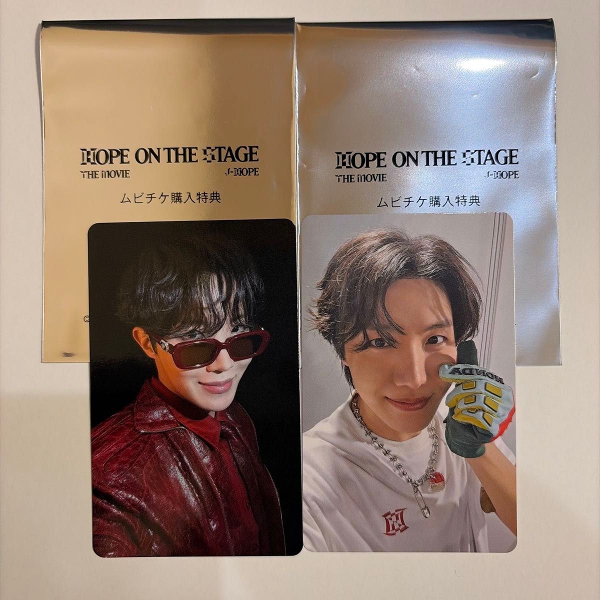 HOPE ON THE STAGE THE MOVIE ムビチケ特典 トレカ 2 BTS 映画 HOPE ON