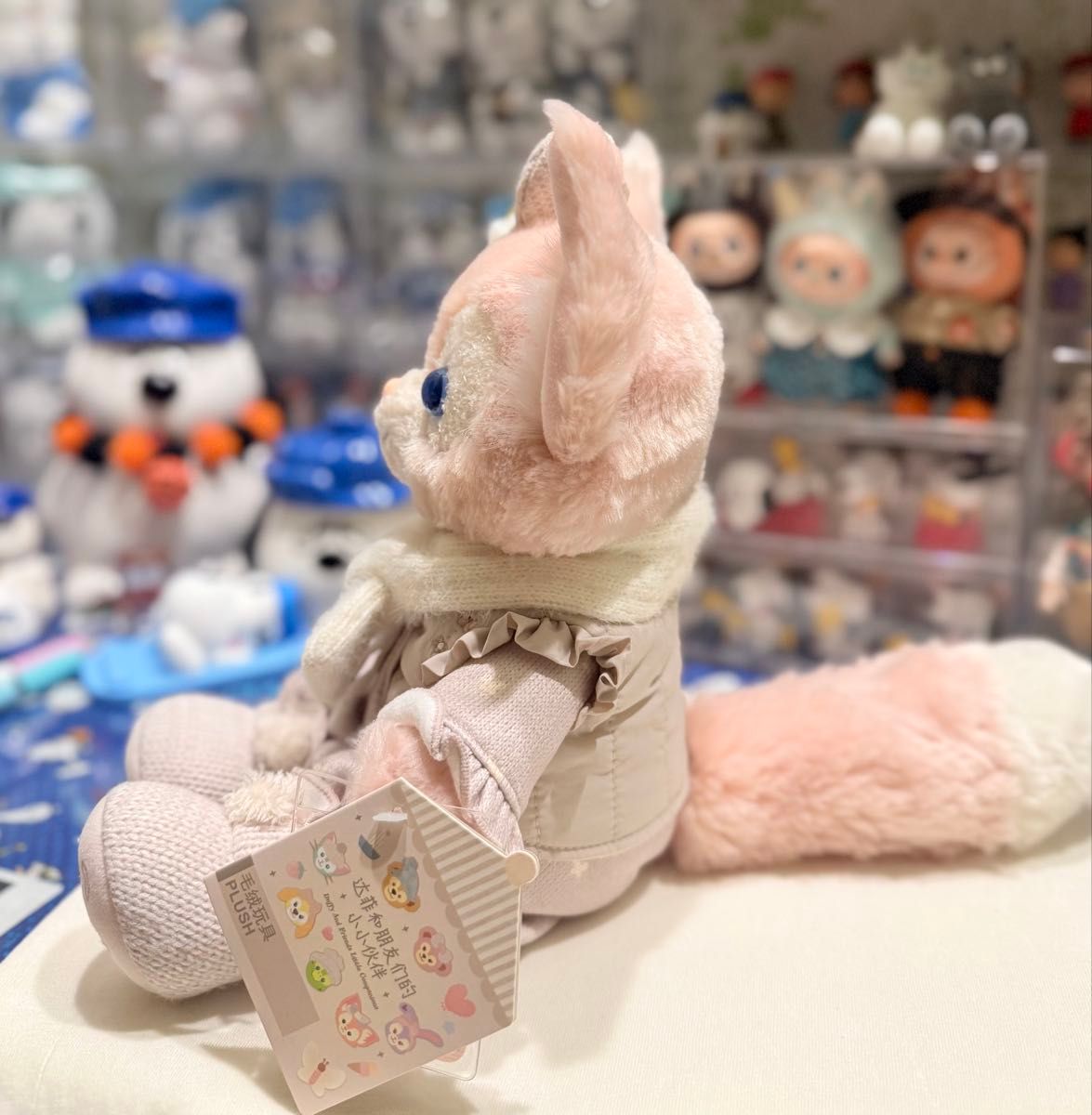 お顔厳選】新作 上海ディズニー リラックス リーナベルぬいぐるみSS