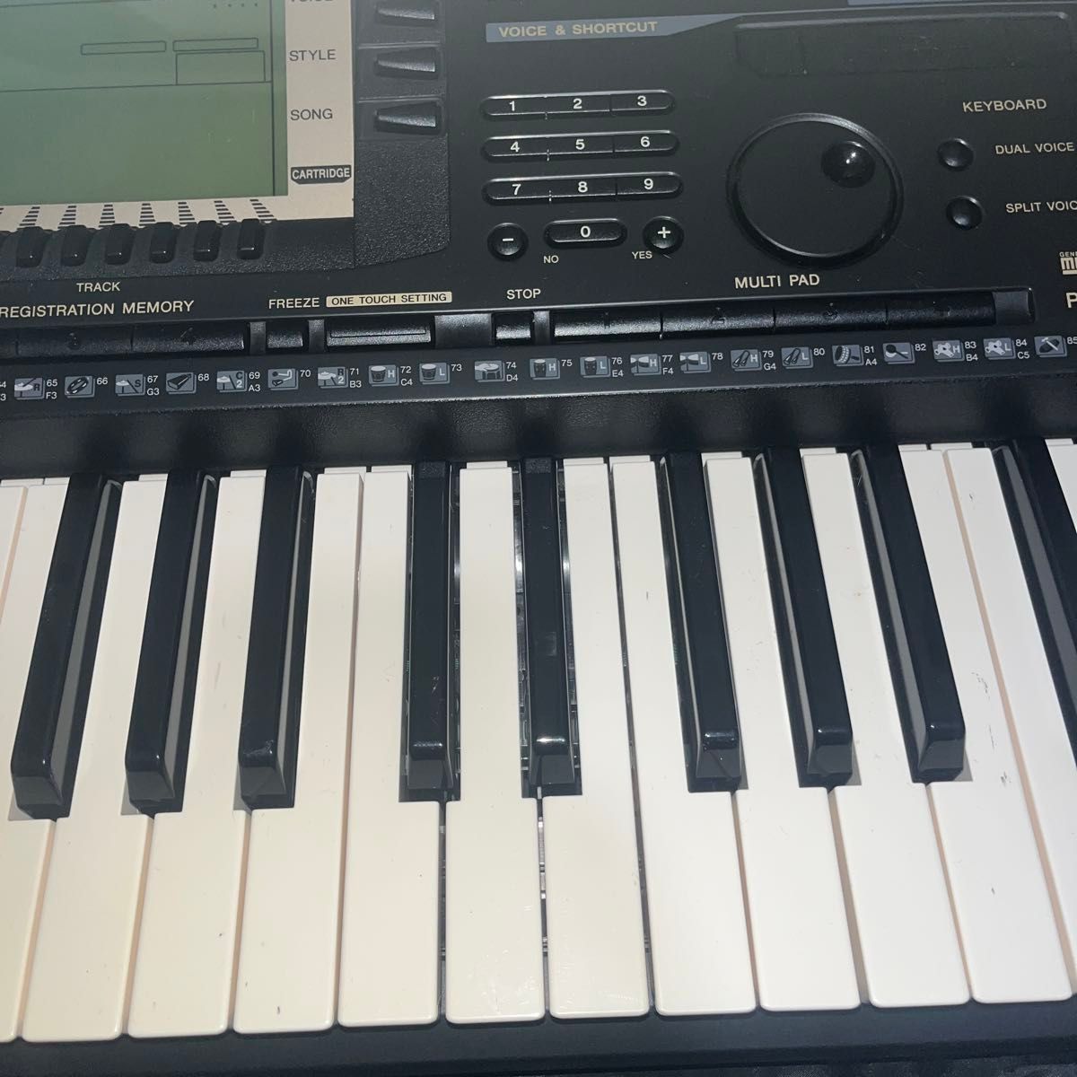 状態良好】YAMAHA ポータトーン PSR-530 電子キーボード 61鍵盤 希少