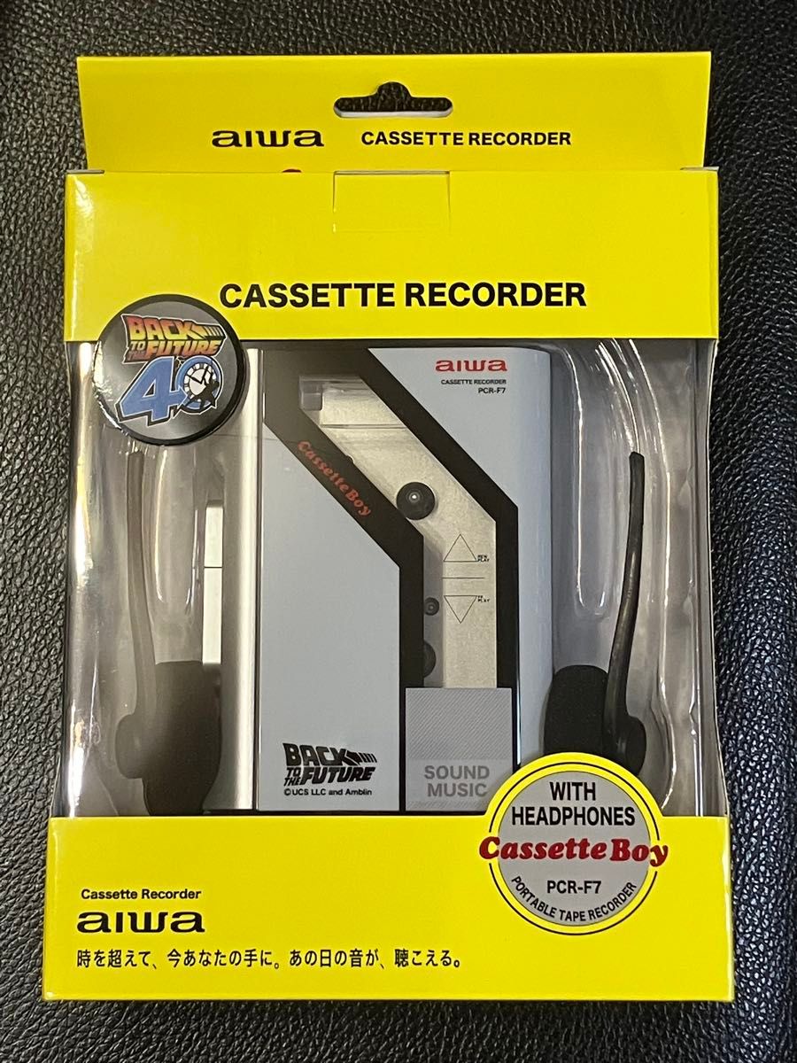 バックトゥザフューチャー ポータブルカセットプレーヤー ドンキ