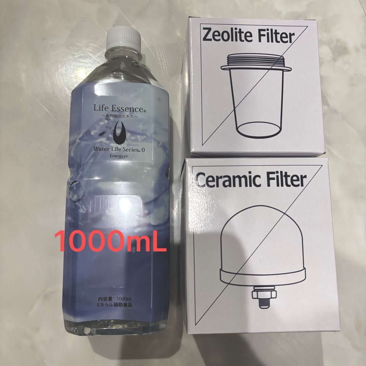 エコウォーター （ライフエッセンス 1000mLNEWゼオライトフィルター
