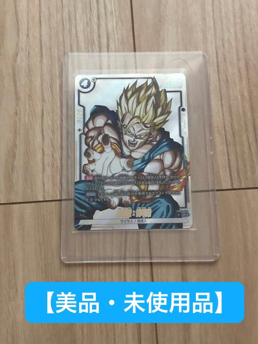 ドラゴンボールスーパーカードゲーム 孫悟飯 青年期 SB02-026 パラレル
