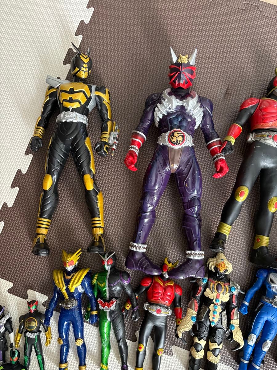 仮面ライダー ソフビ フィギュア 大量 まとめ売り 50体以上｜Yahoo