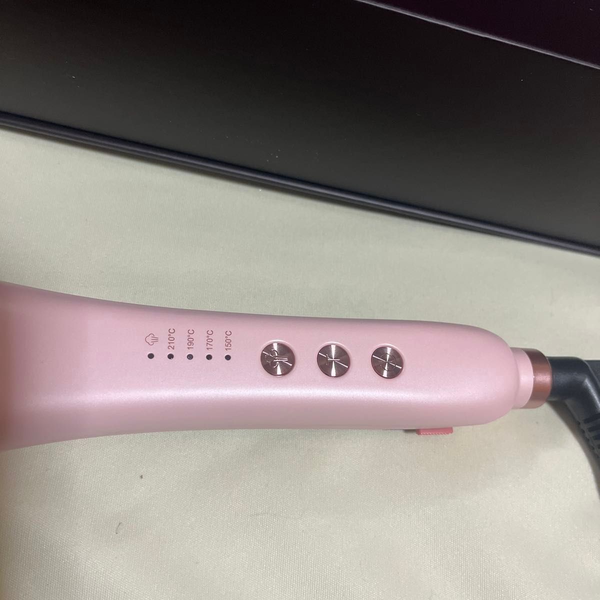 WAVYTALK スチームライン プロ スチームストレートブラシ ピンク