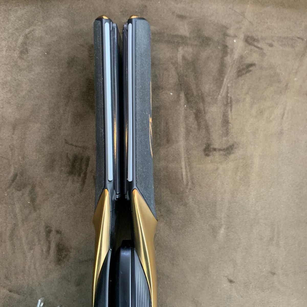 中古 ReFa リファ パワー ストレートアイロン プロ ブラック ゴールド