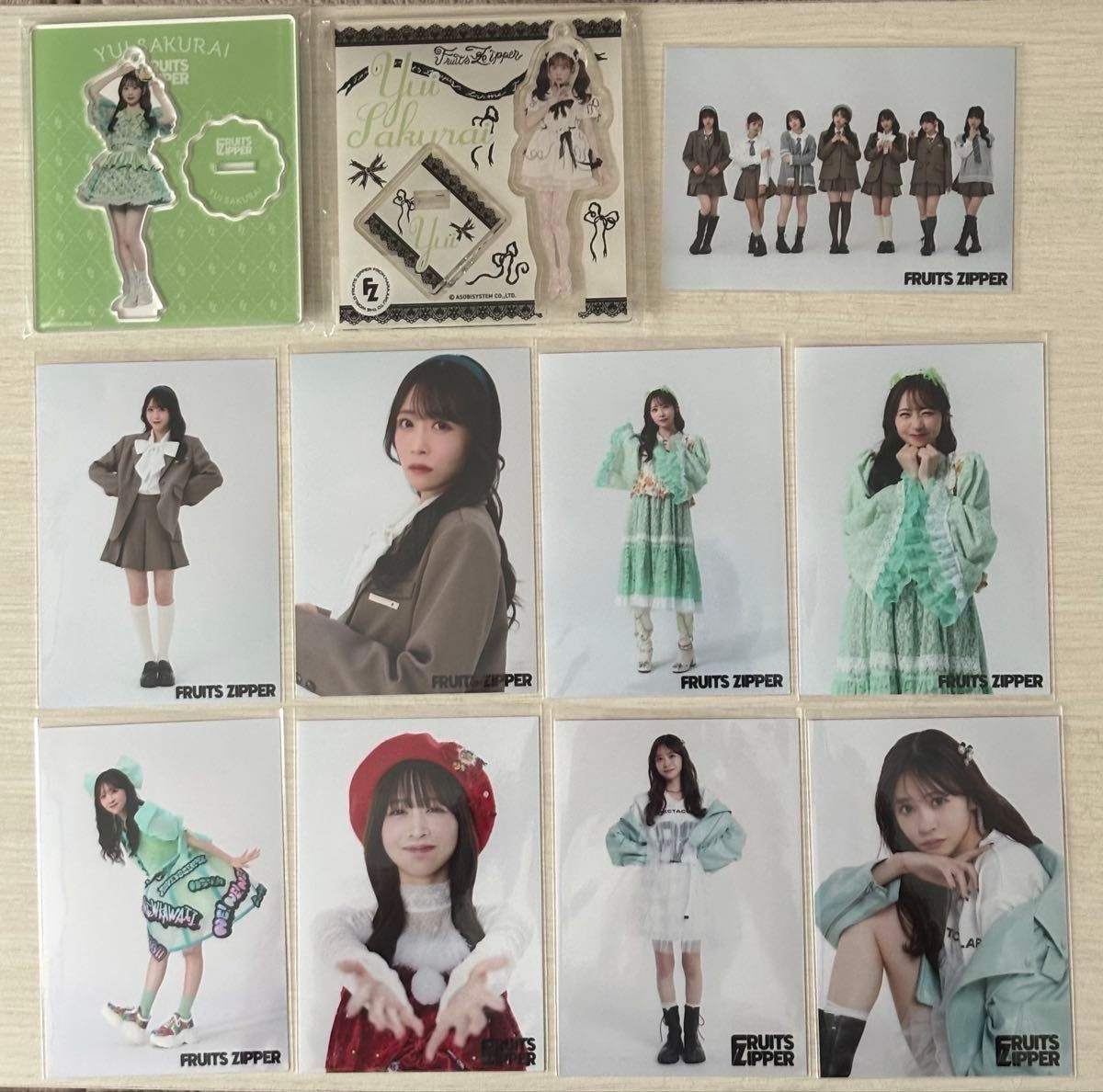 おまけ付き】FRUITS ZIPPER 櫻井優衣 OSHI API Zip-up hoodie｜Yahoo