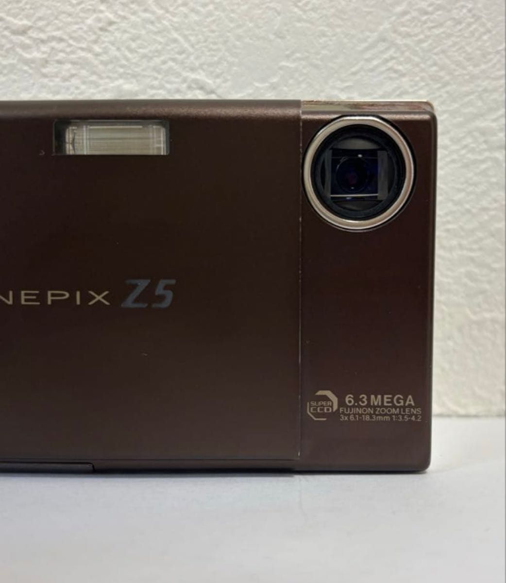 動作確認済】FUJIFILM Finepix Z5fd ブラウン コンパクトデジタル