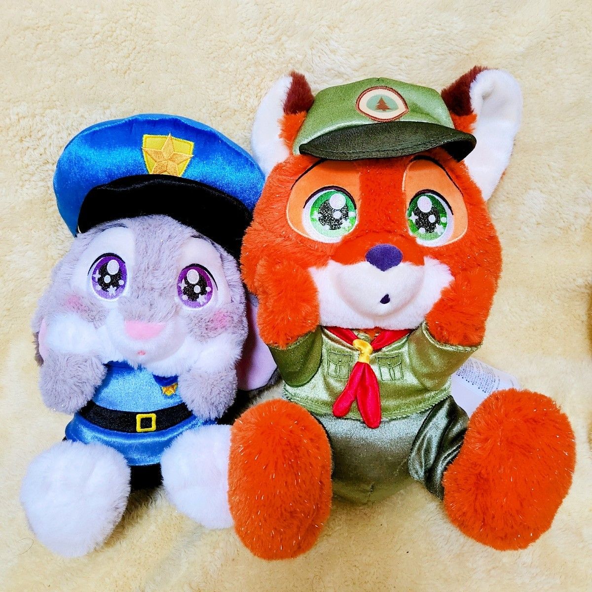 ディズニーストア ズートピア ぬいぐるみ ニック ジュディ KIRAME