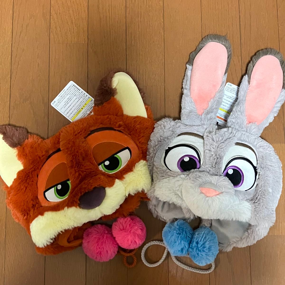 ディズニー ファンキャップ ニック ジュディ 2点セット ズートピア
