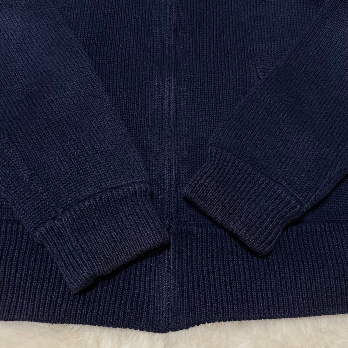 美品 ポロラルフローレン M ビッグポニー ナンバー ドライバーズニット