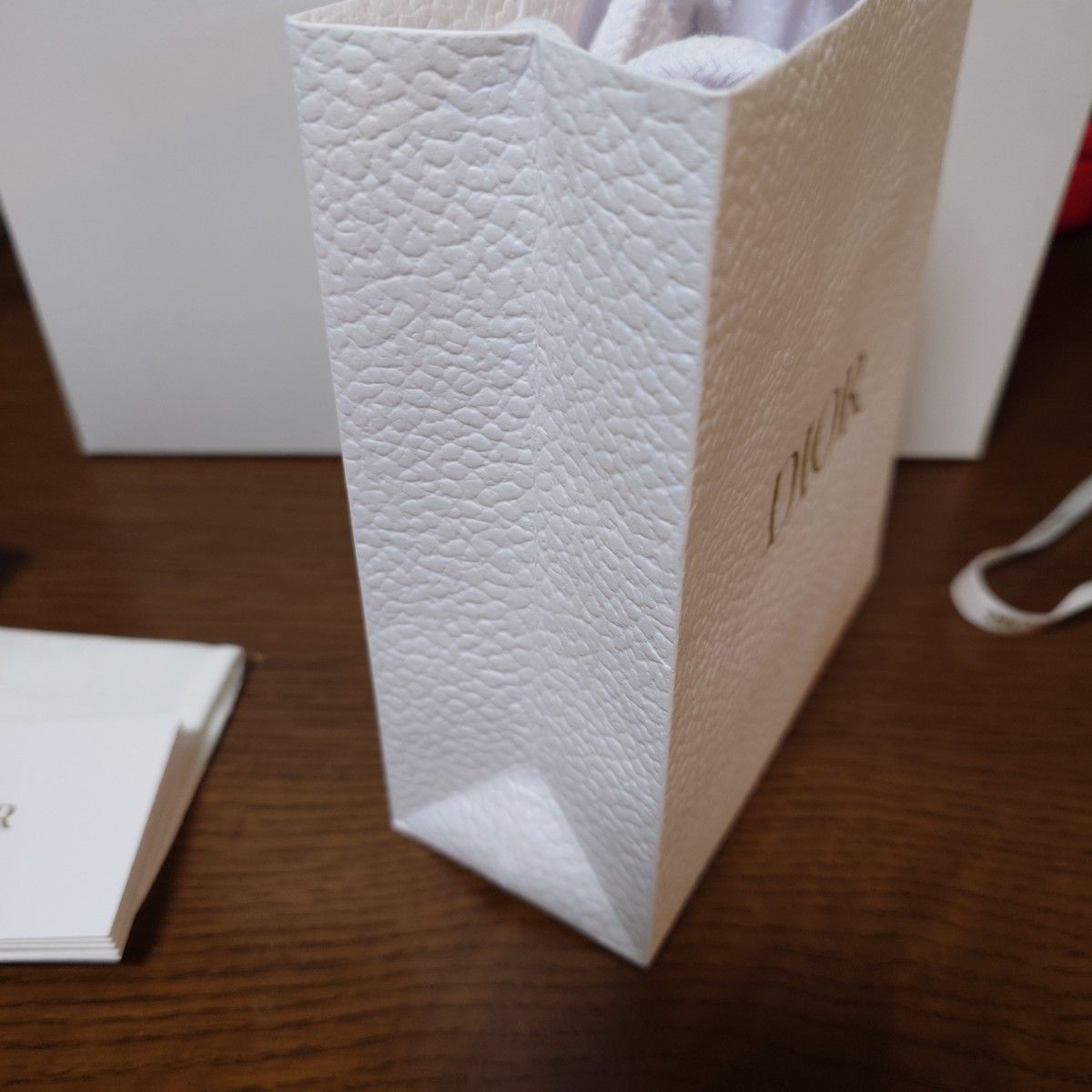 けん 【美品】ディオール 梱包セット (空箱 巾着 ショッパー リボン