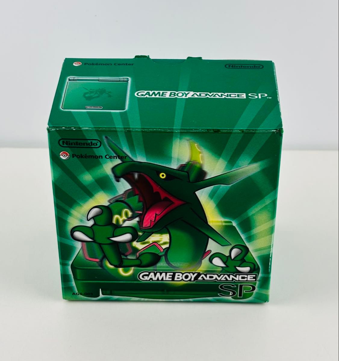 ゲームボーイアドバンス sp レックウザ 本体 ポケモンセンター 正規品