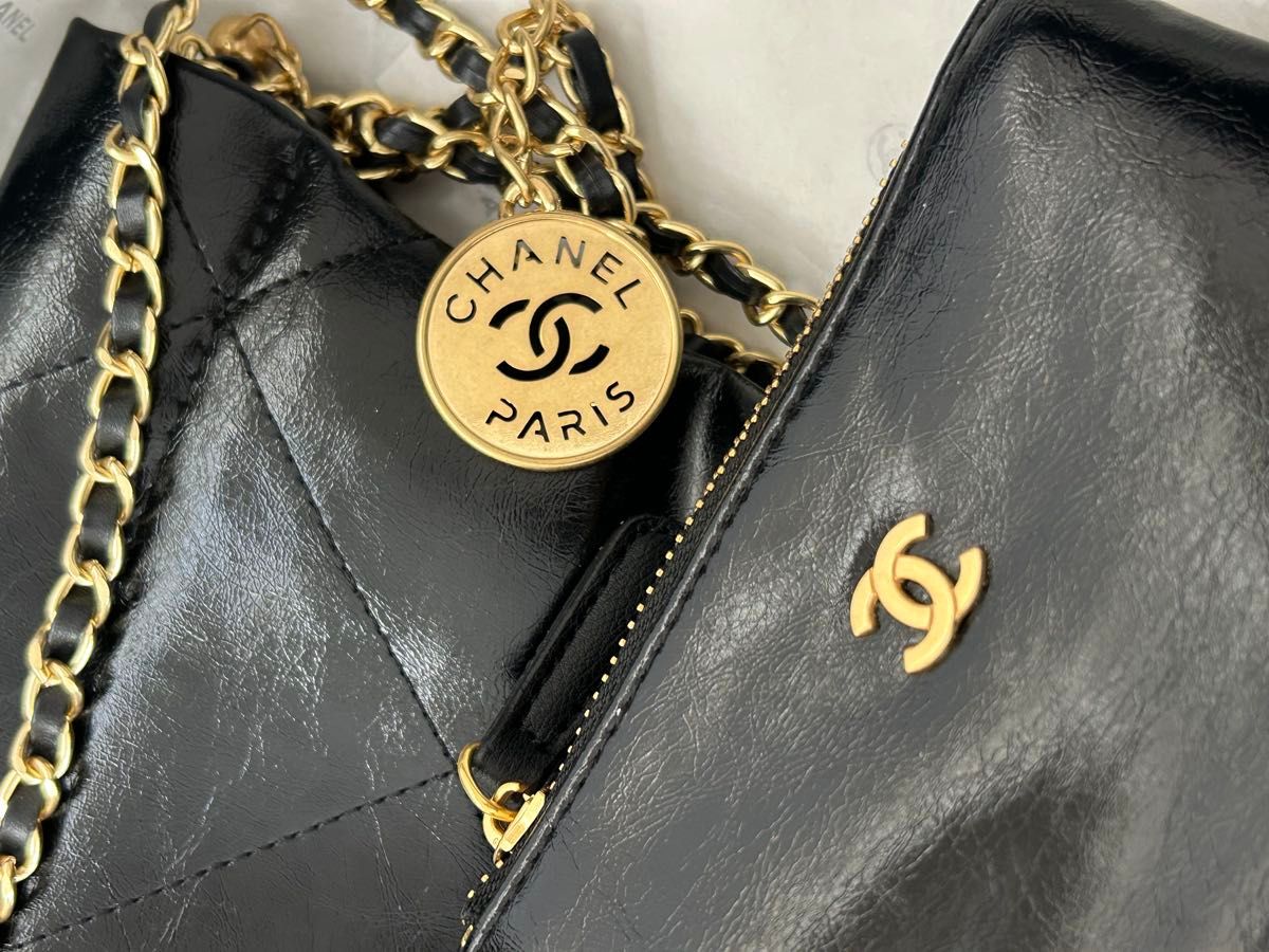 CHANEL MAKEUP ショルダーバッグ ポーチ付き チェーン キルティング