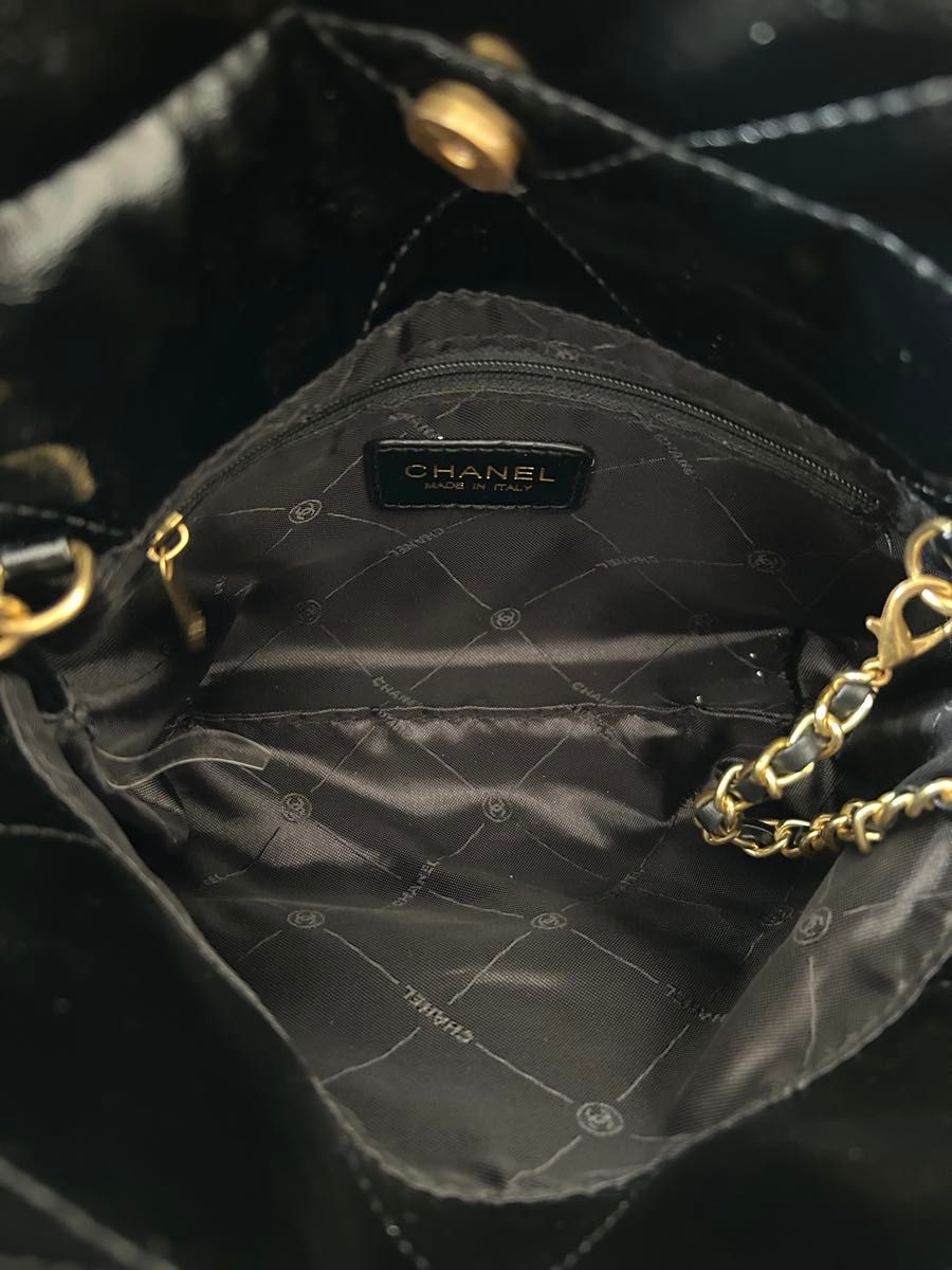CHANEL MAKEUP ショルダーバッグ ポーチ付き チェーン キルティング