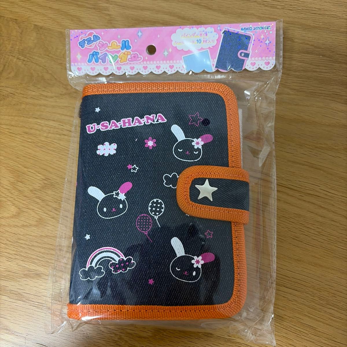 デニムシールバインダー ウサハナ シール帳 サンリオ｜Yahoo!フリマ