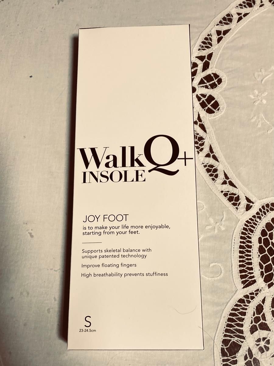 Walk Q+ INSOLE ウォークキュープラス インソール Sサイズ 23-24 5cm