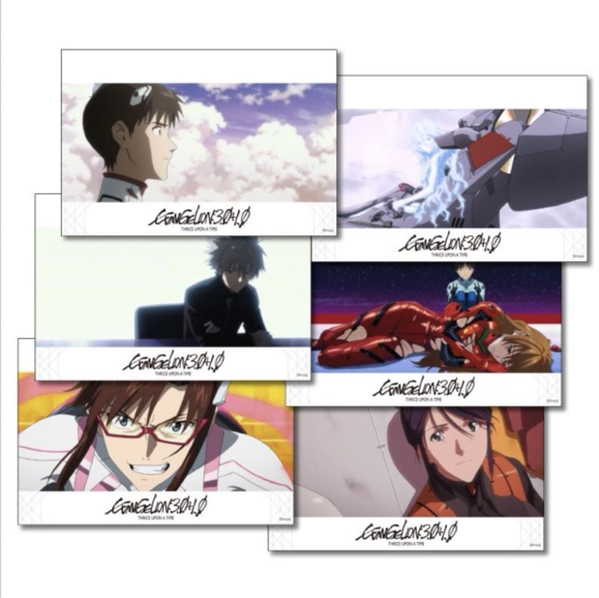 新品未開封】ヱヴァンゲリヲン新劇場版(序・破・Q・シンx2)ポスト