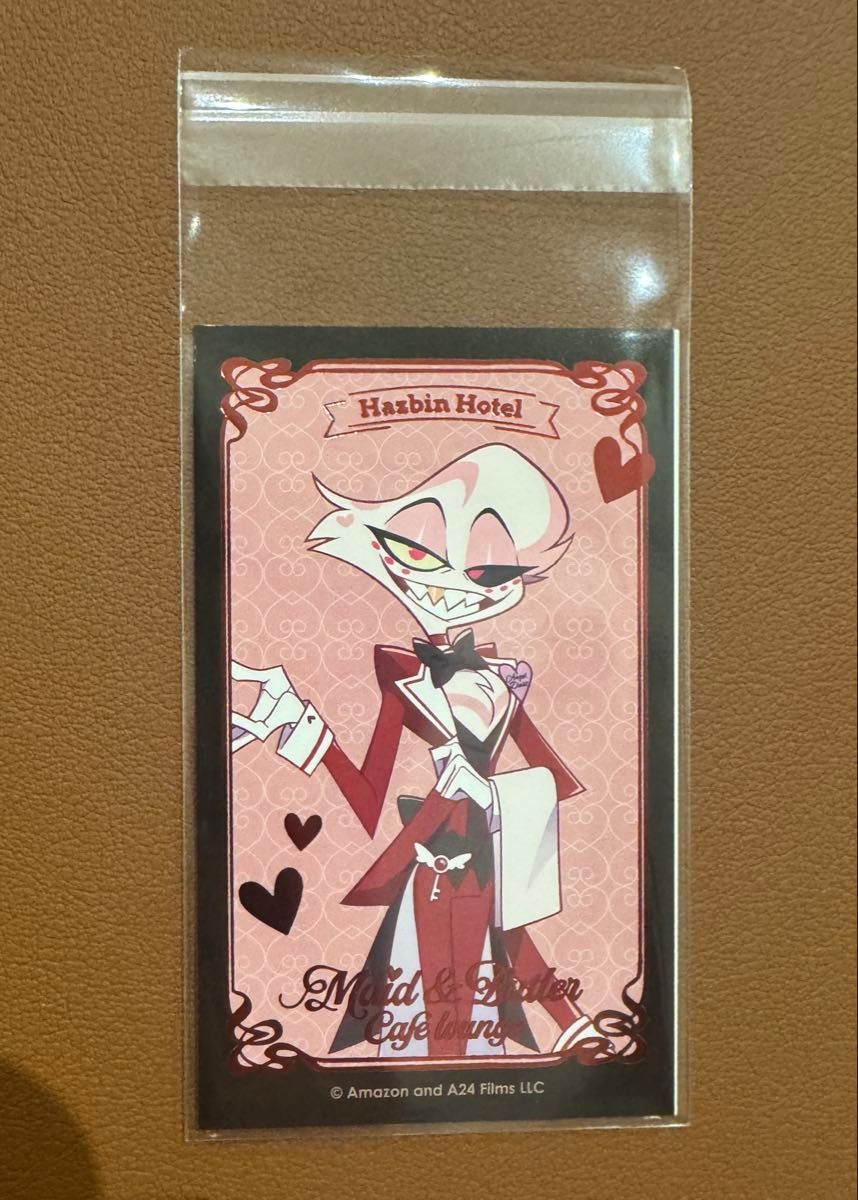 ハズビンホテル】アニメイトコラボカフェ 箔押しカード エンジェル