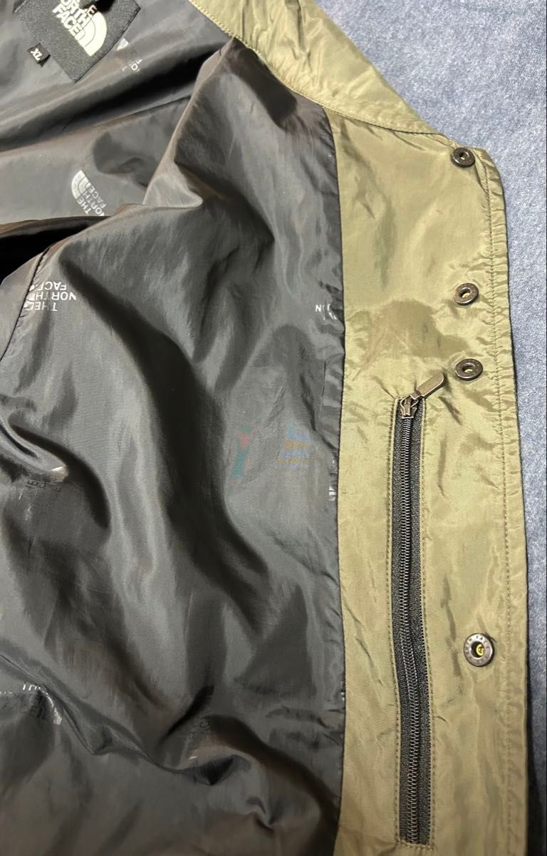 THE NORTH FACE コーチジャケット XL オリーブグリーン ノースフェイス