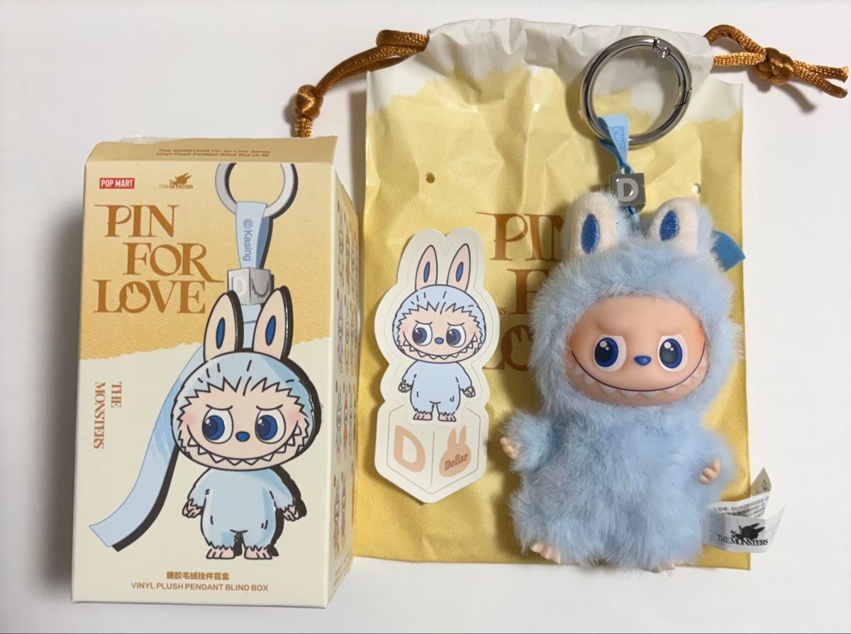 POP MART PIN FOR LOVE イニシャルラブブ「D」｜Yahoo!フリマ（旧