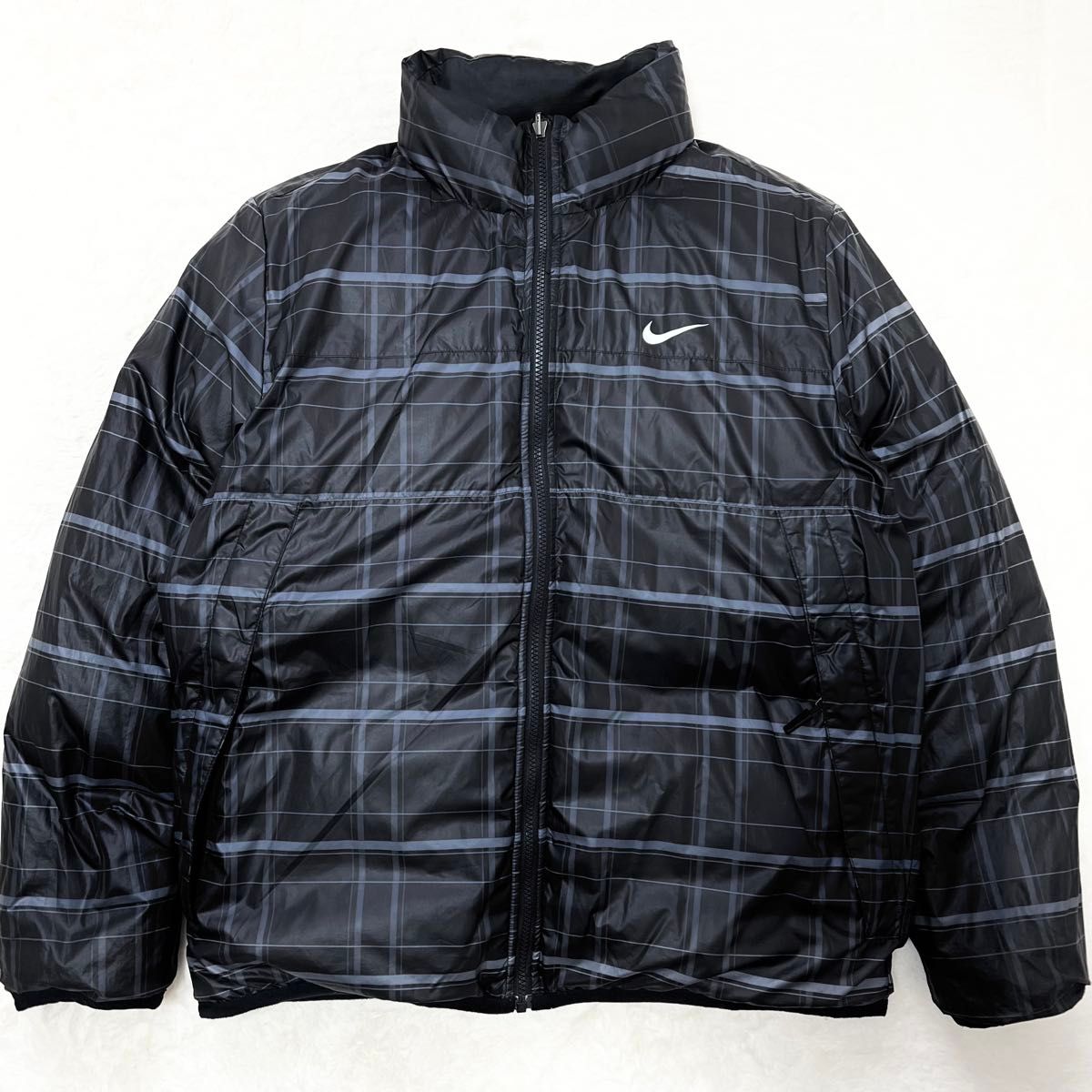 超肉厚】NIKE ナイキ ヌプシ型 リバーシブル ダウンジャケット 550