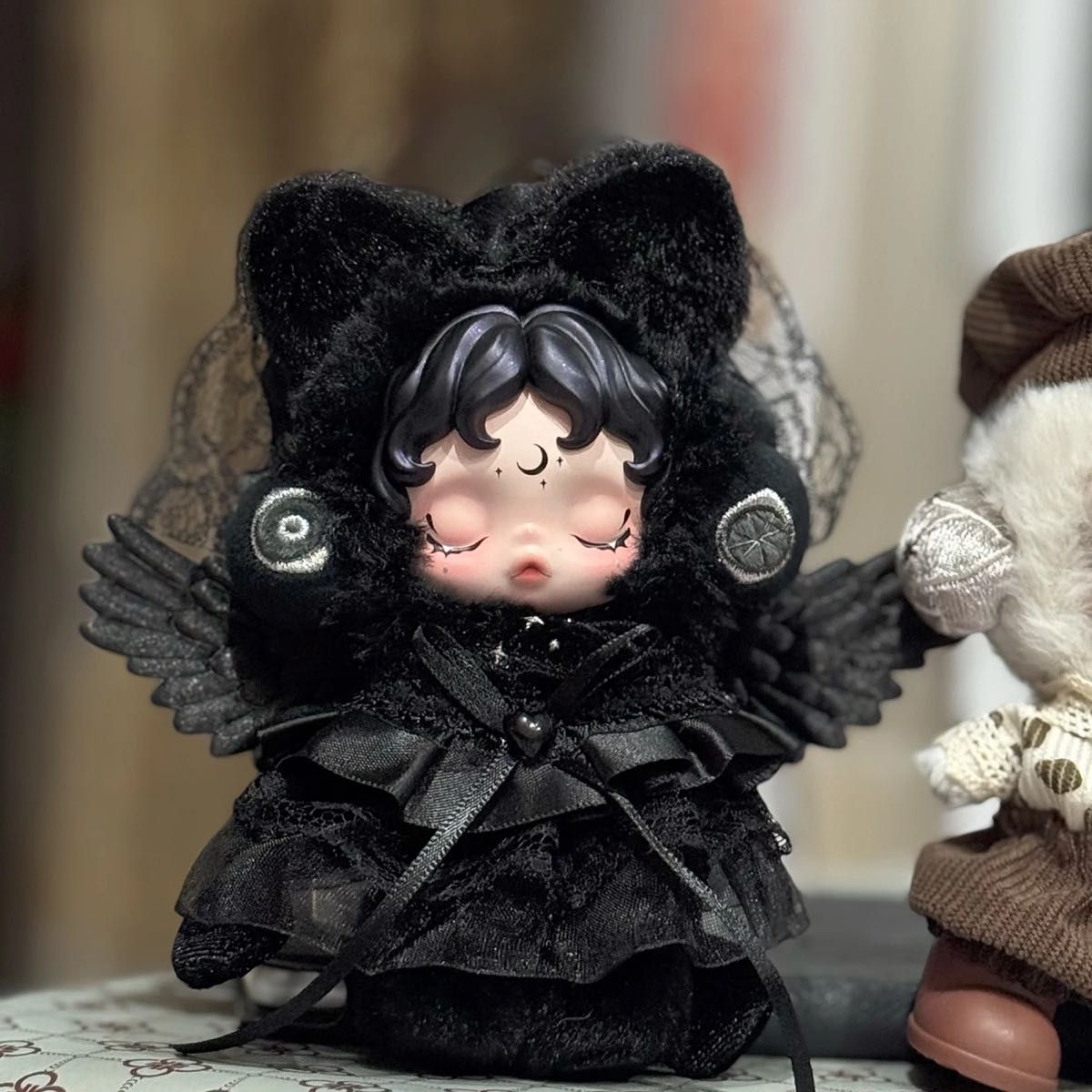 スカルパンダ 着せ替え コスチューム 黒猫耳2点セット｜Yahoo!フリマ