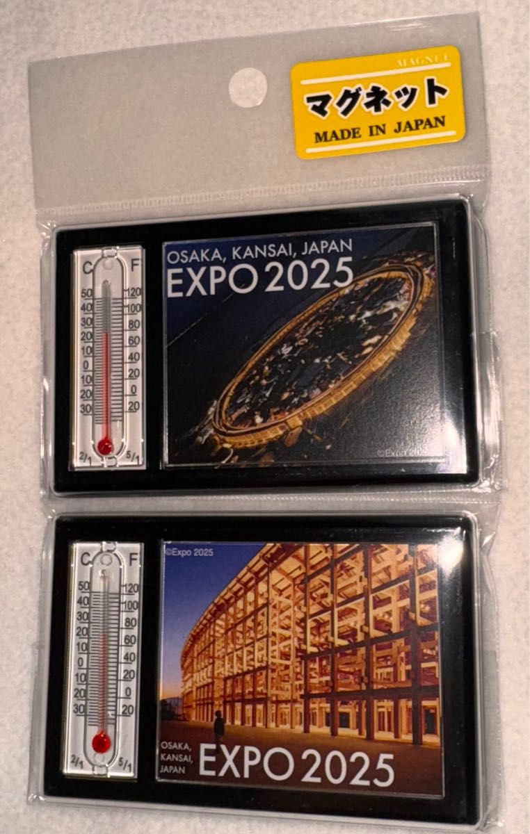 大阪関西万博 EXPO2025 大屋根リング 大阪 ミャクミャク 温度計