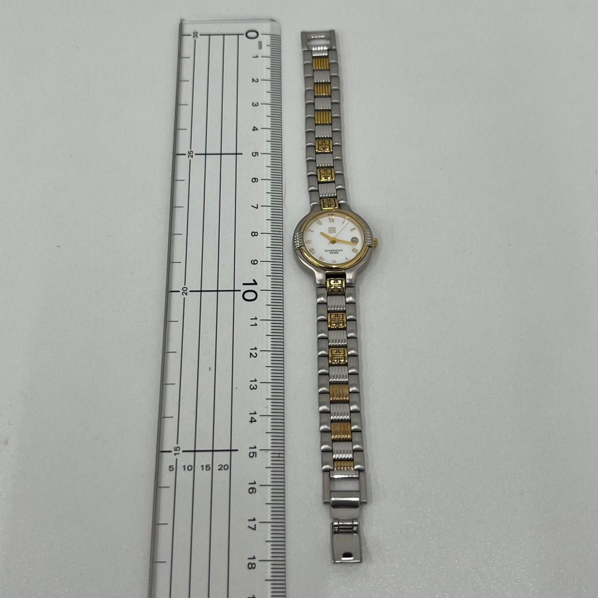 GIVENCHY PARIS ジバンシー 腕時計 クォーツ レディース ゴールド